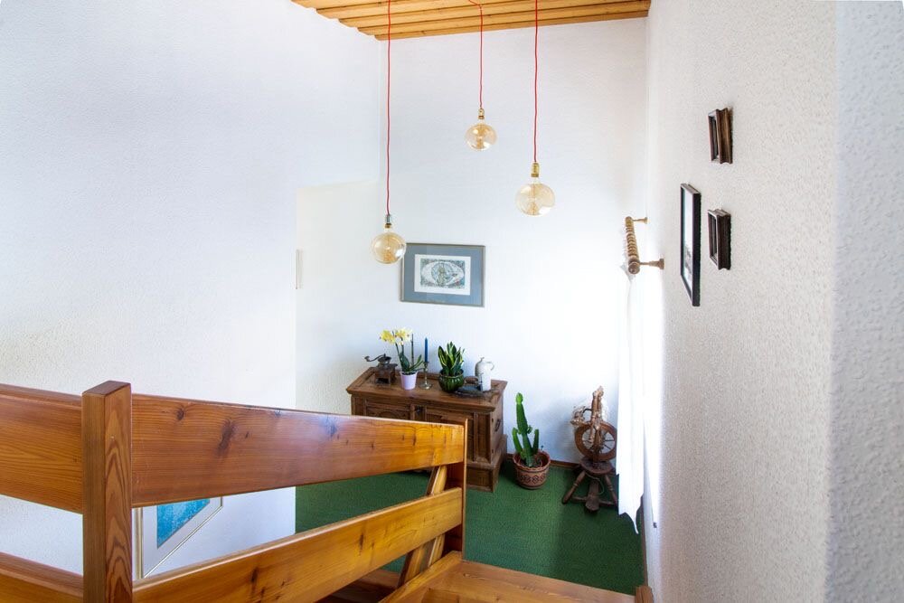 Blick vom OG in den 1. Halbstock