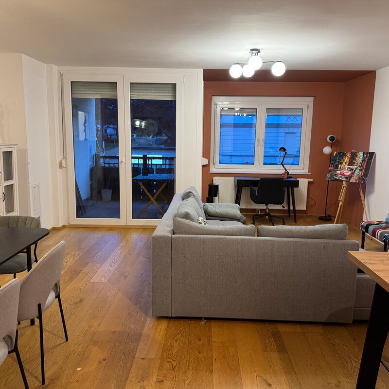Living Room with study
