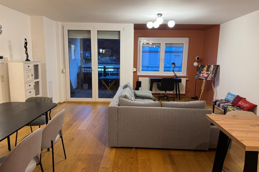 Living Room with study