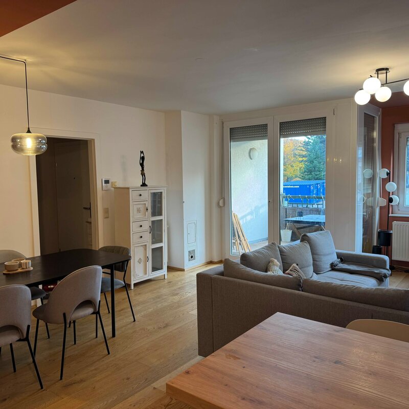Living Room with Balcony
