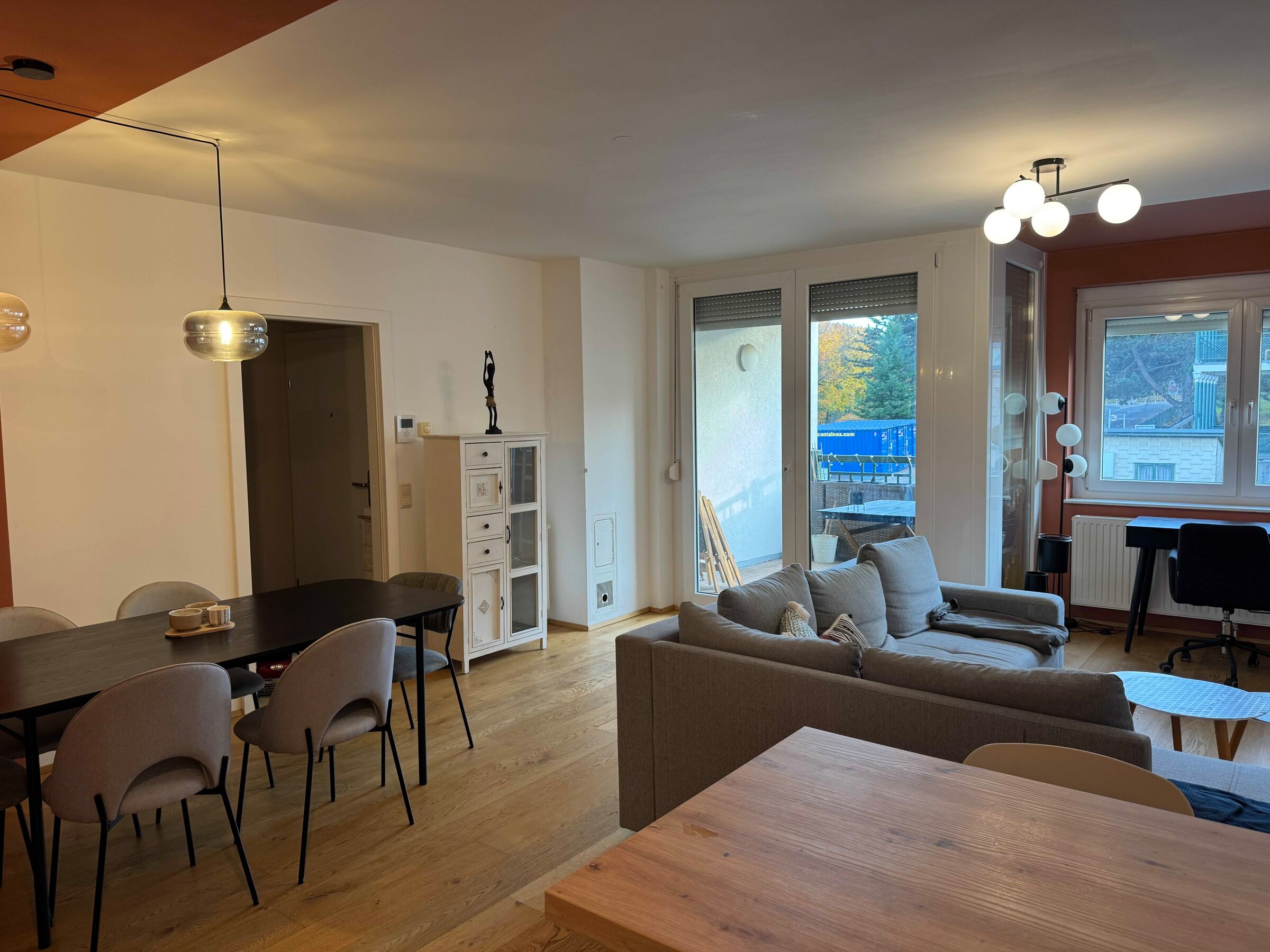 Living Room with Balcony