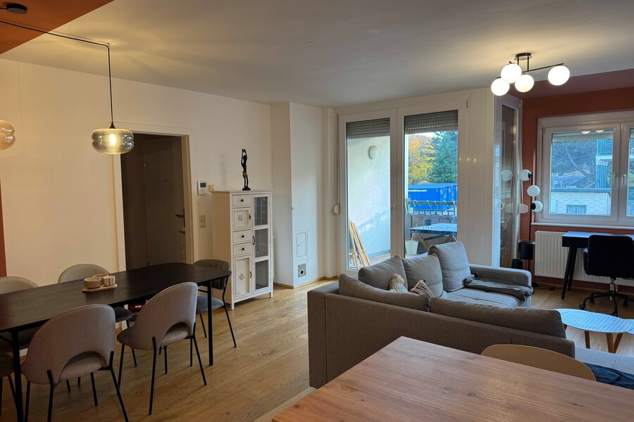 Living Room with Balcony