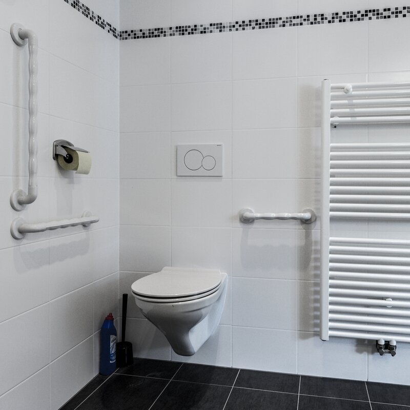 barrierefreies WC im Bad