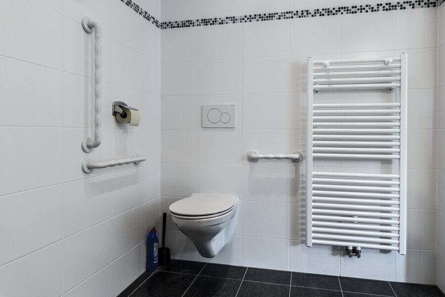 barrierefreies WC im Bad