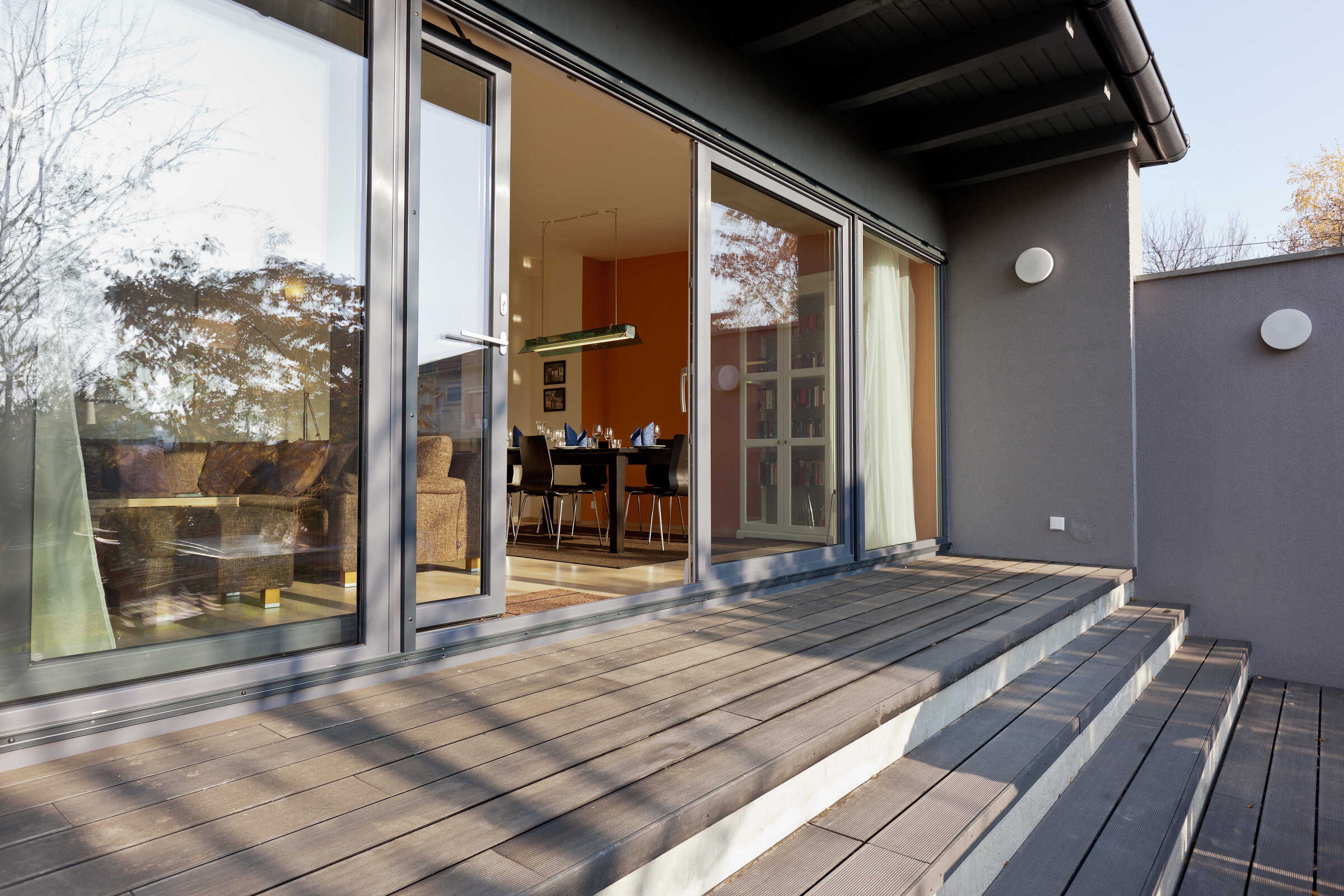 Ausgang Wohnzimmer zur Terrasse