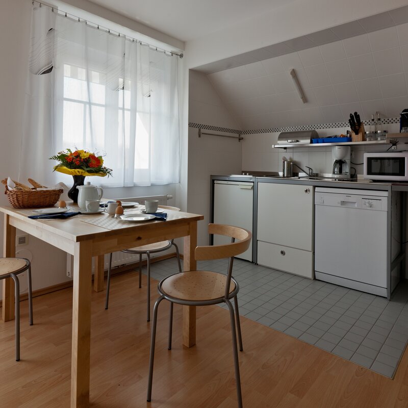 Sitzecke mit Ausziehcouch