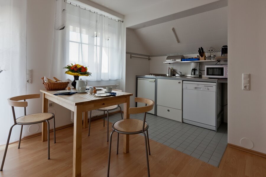 Sitzecke mit Ausziehcouch