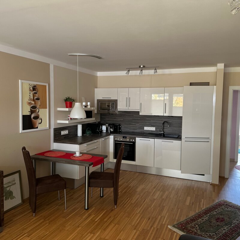 Bright 2-room apartment with open kitchen – short-term rental & temporary housing for 1 to 6 months in Salzburg