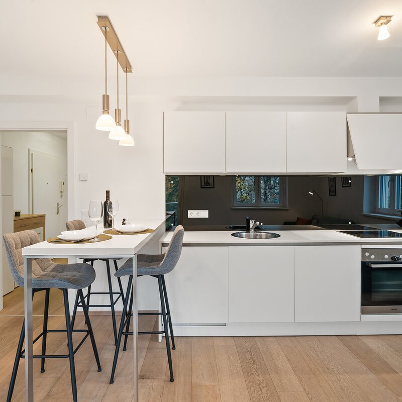 Living and dining area