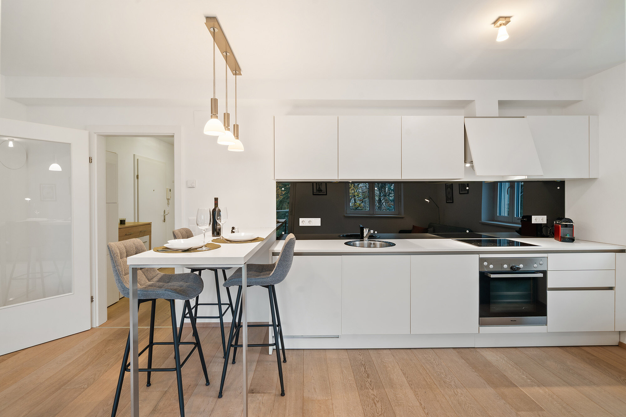 Living and dining area
