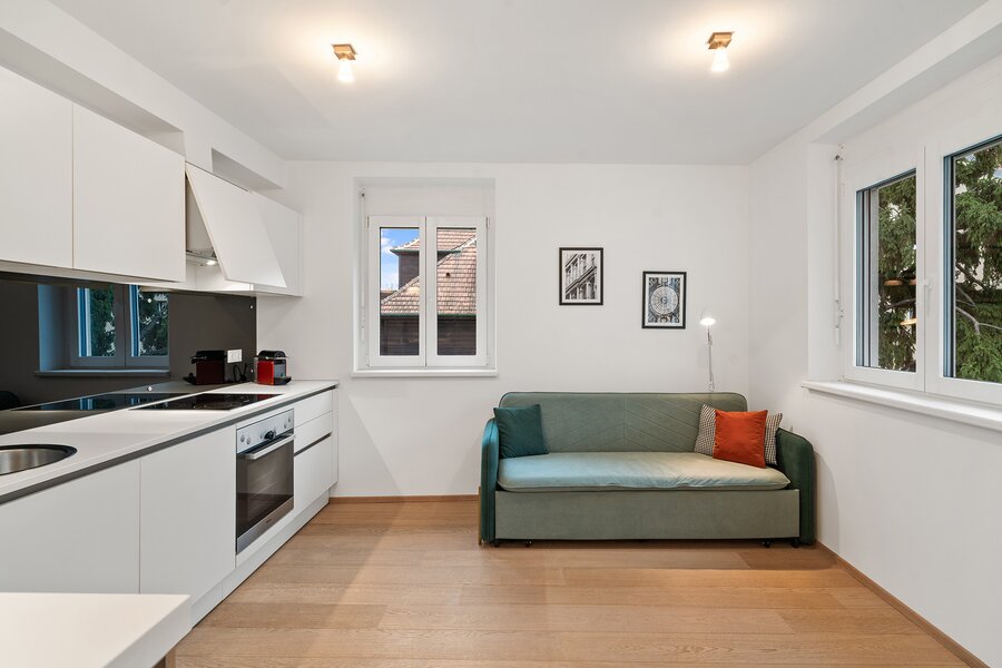 Living and dining area