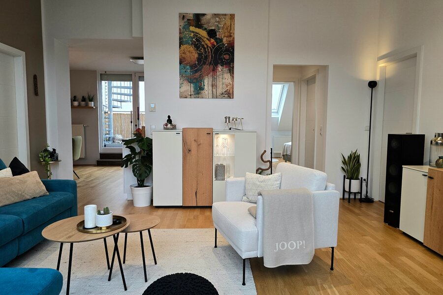 Living at the highest level - An urban haven with panoramic views | © Sophia Hechinger