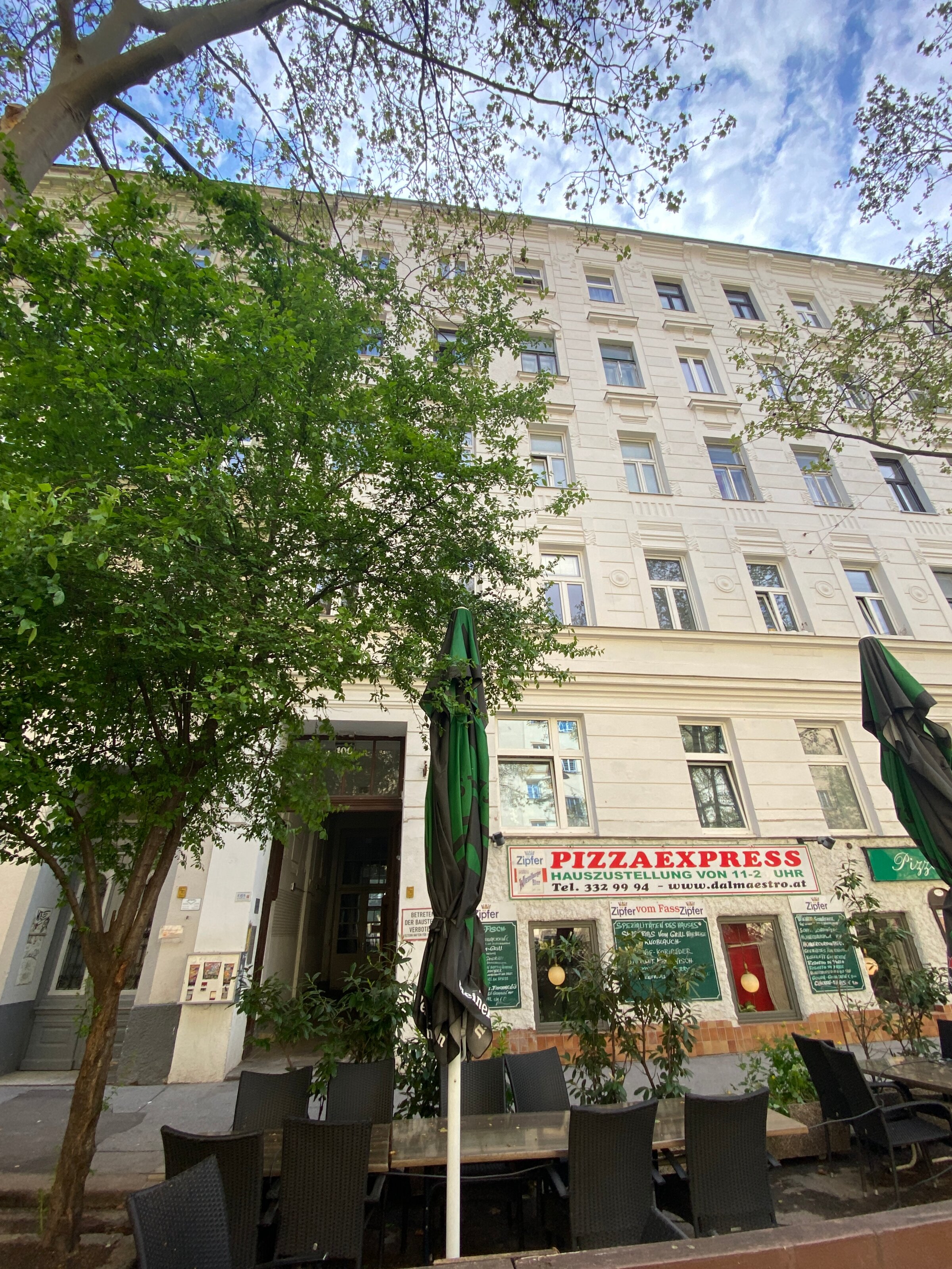 Outside view of the building