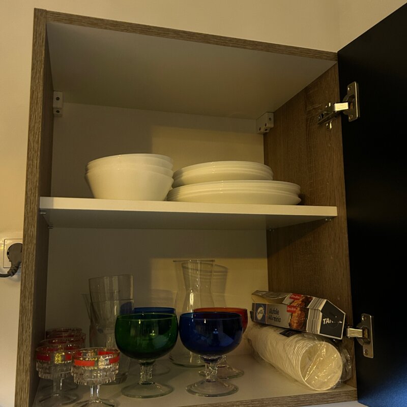 Kitchen - plates, bowls and glasses
