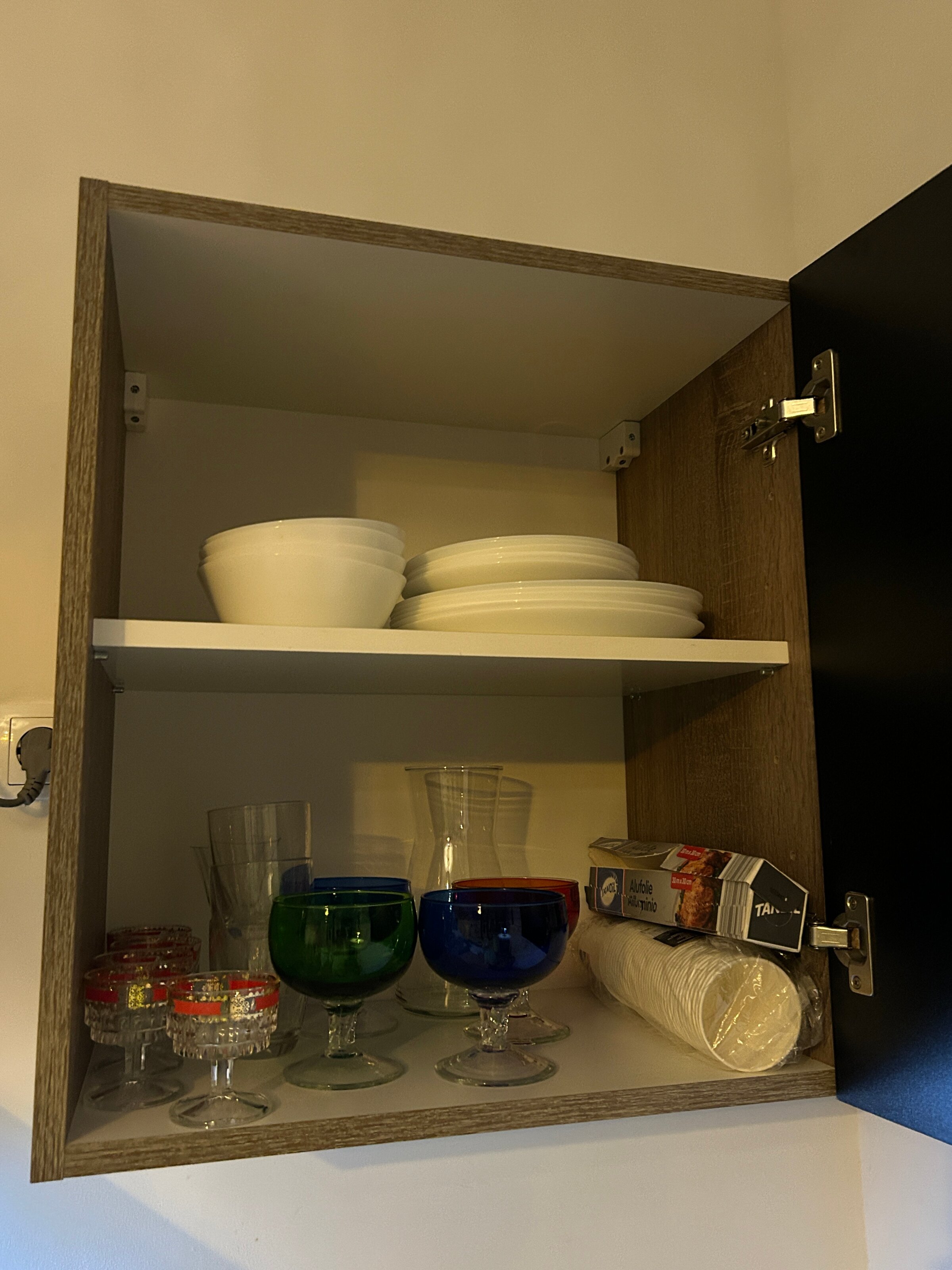 Kitchen - plates, bowls and glasses