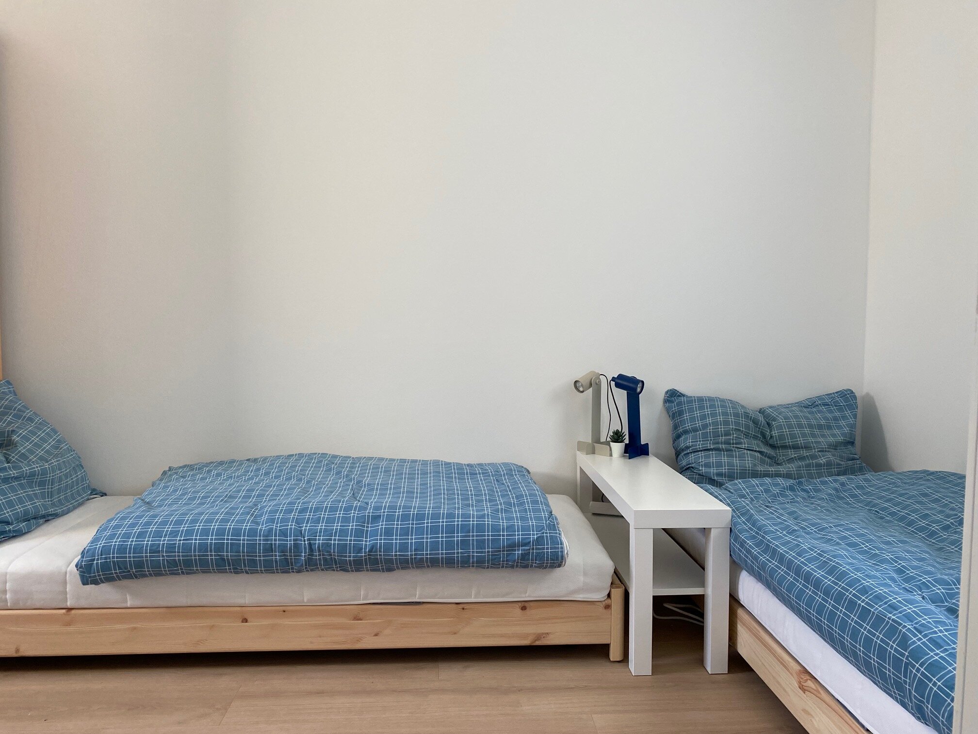 Schlafzimmer mit 2 Einzelbetten