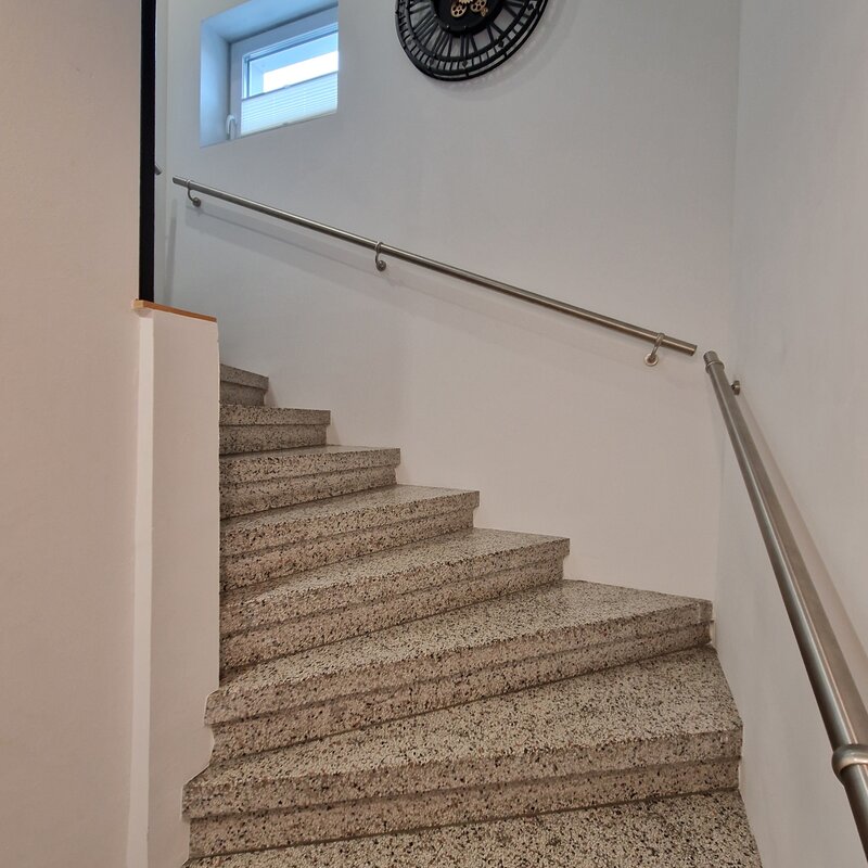 Staircase to the gallery