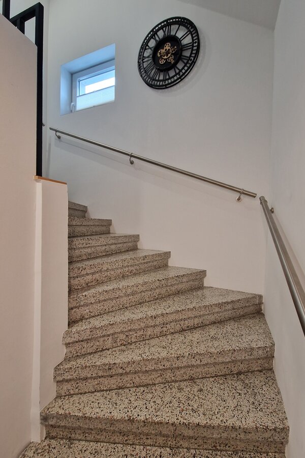 Staircase to the gallery