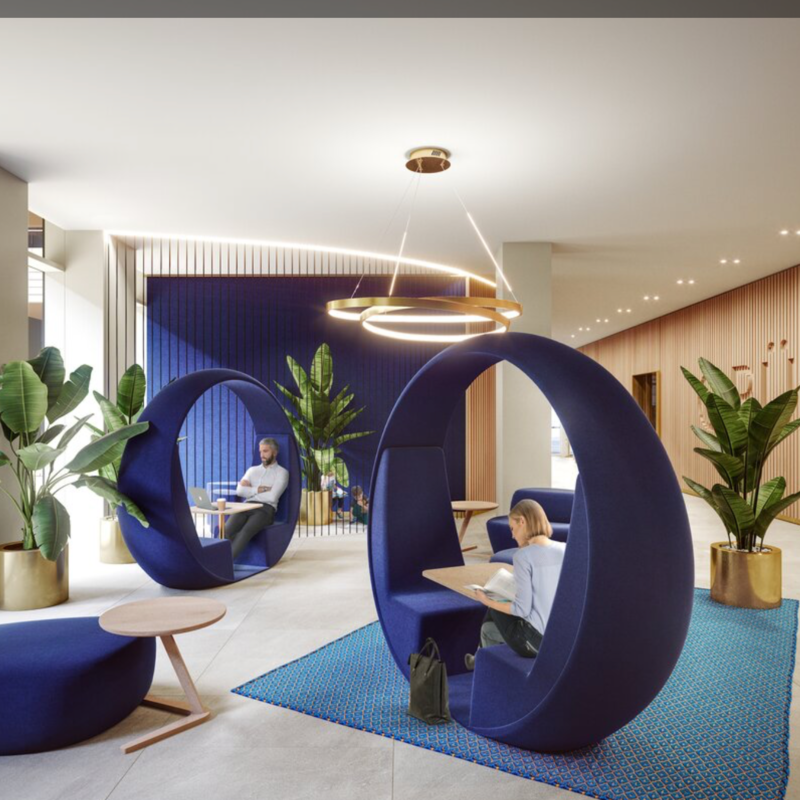 Lobby & Workstations