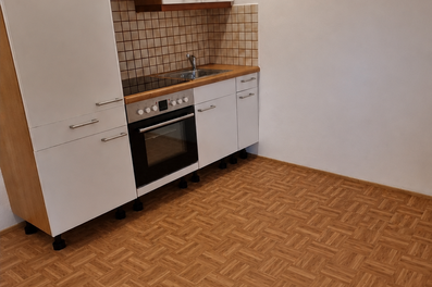 Helle 1-Zimmer Wohnung mit funktionaler Einbauküche – Kurzzeitmiete & Wohnen auf Zeit für 1 bis 6 Monate in Hörbranz