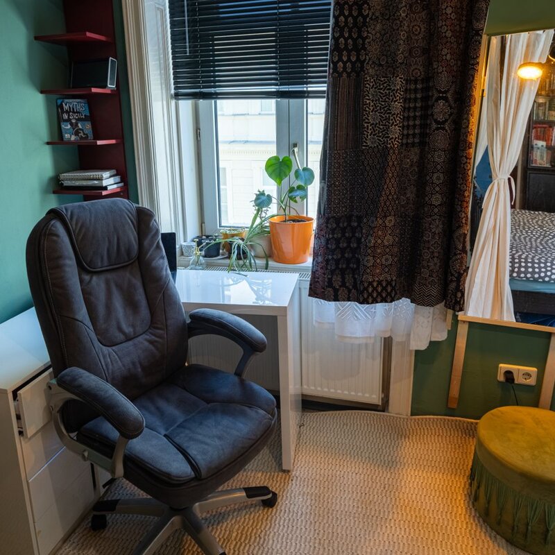 Working desk in Bedroom