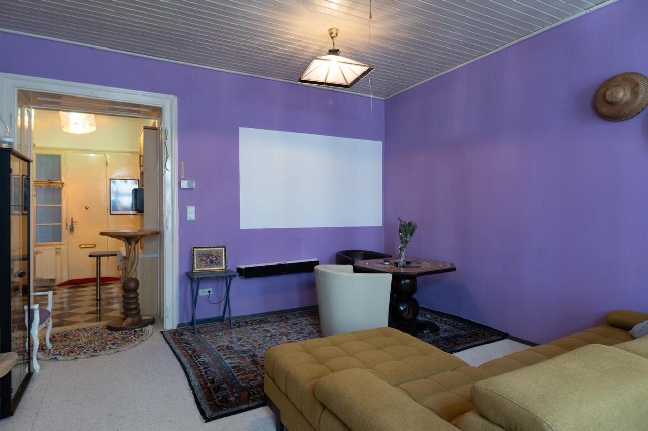 Projector Screen Visible