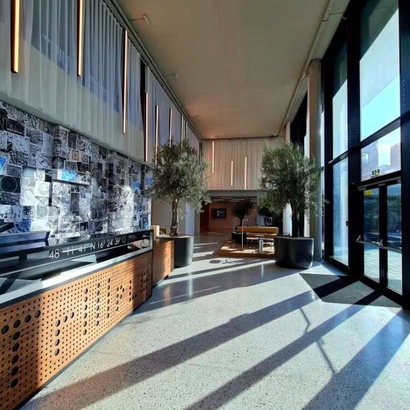 Lobby mit Concierge service