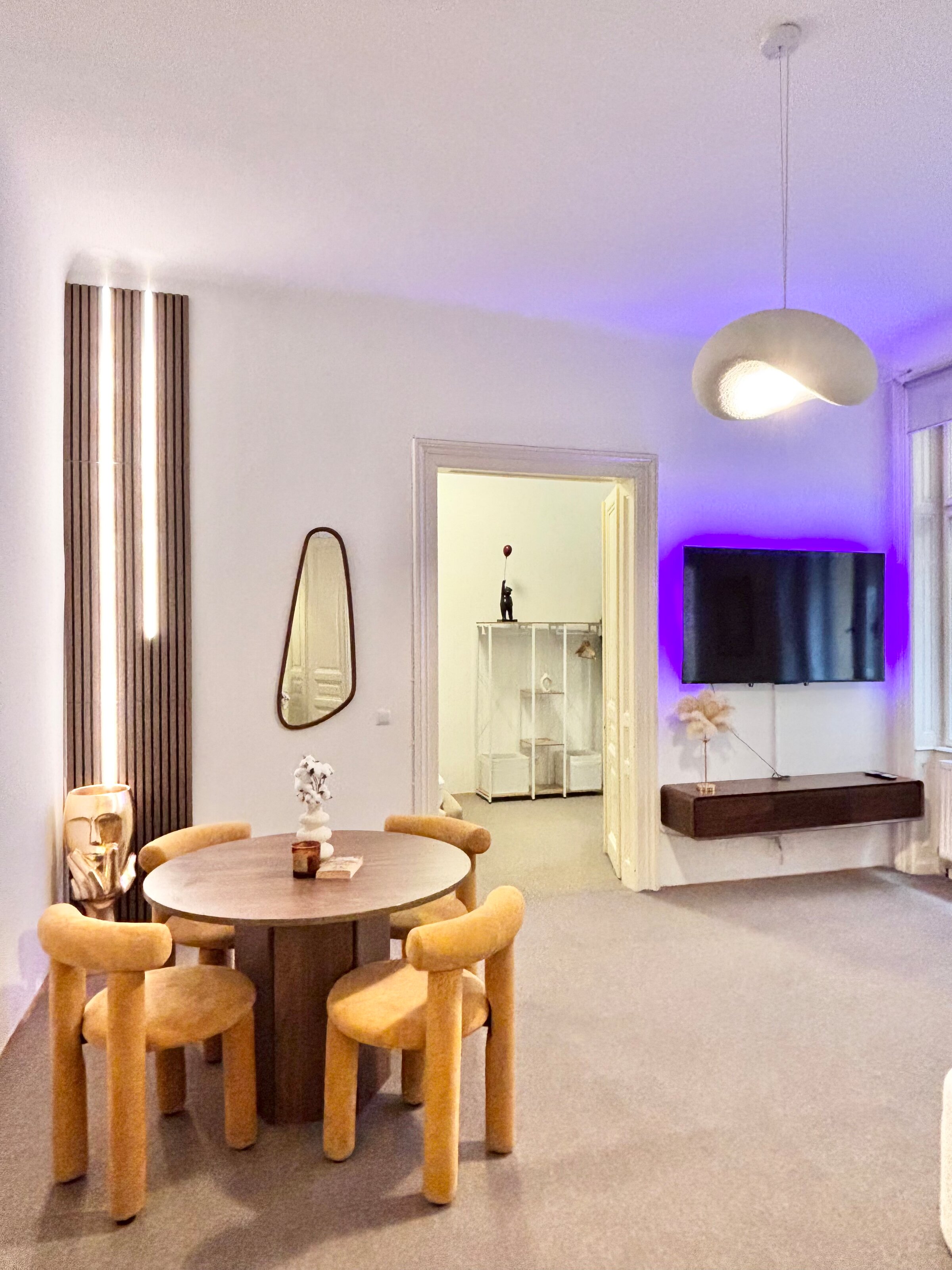 Stilvoll möbliertes Apartment mit Essbereich & TV – Kurzzeitmiete & Wohnen auf Zeit für 1 bis 6 Monate in Wien