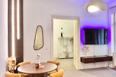 Stilvoll möbliertes Apartment mit Essbereich & TV – Kurzzeitmiete & Wohnen auf Zeit für 1 bis 6 Monate in Wien