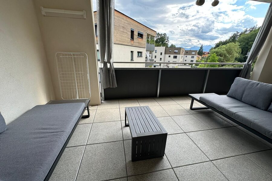 Terrasse mit Lounge