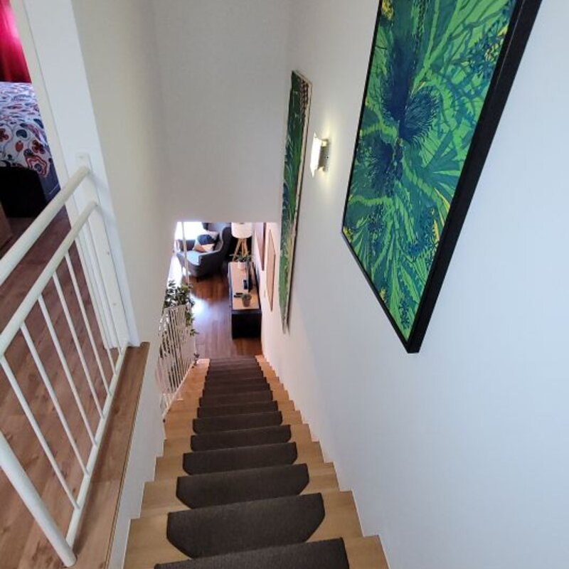 Treppenabgang in 1.OG  | © Michaela Fuchsberger