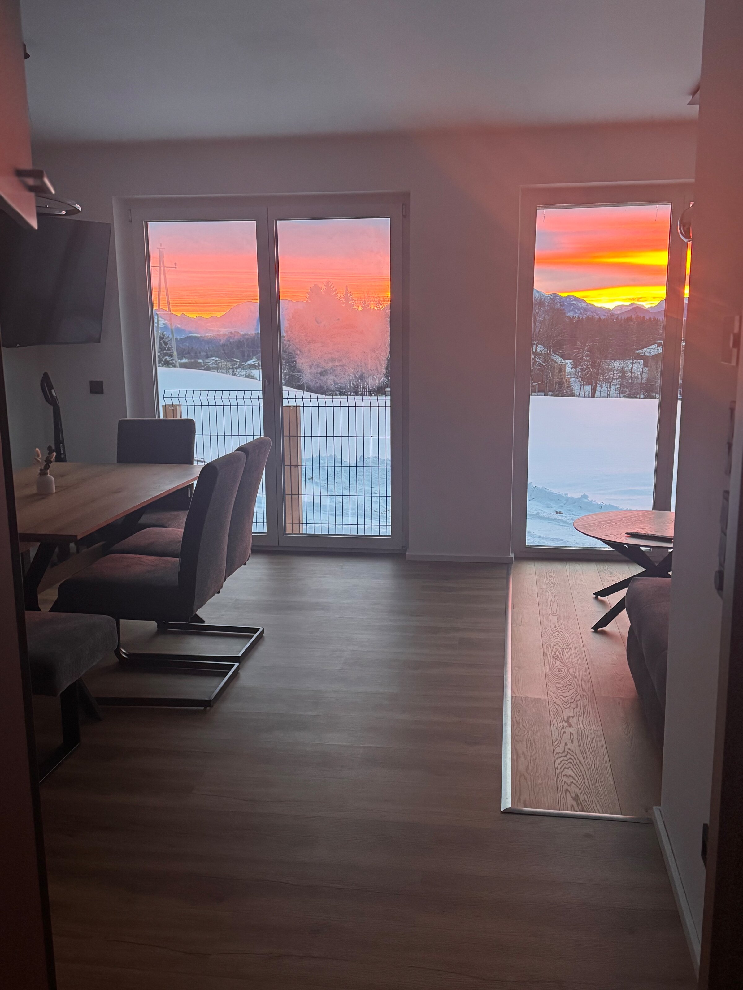 Wohnung mit Sonnenaufgang