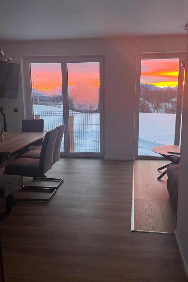 Wohnung mit Sonnenaufgang
