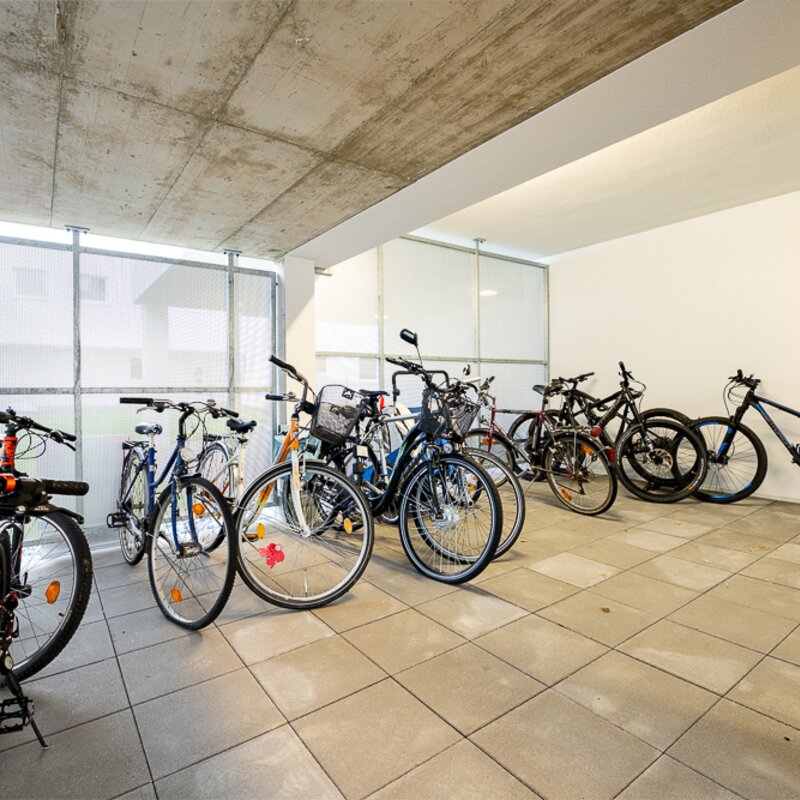 Rad Abstellplatz | © Andrea Lehner 