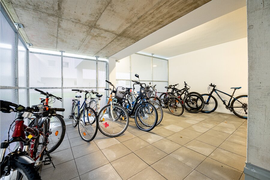 Rad Abstellplatz | © Andrea Lehner 