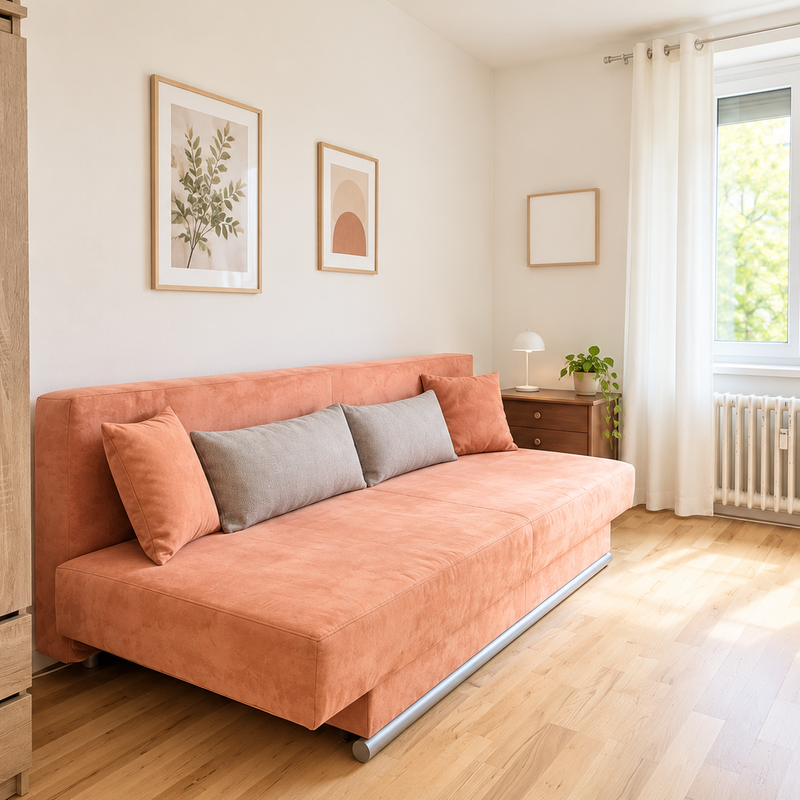Helles Zimmer zum Entspannen und Wohlfühlen