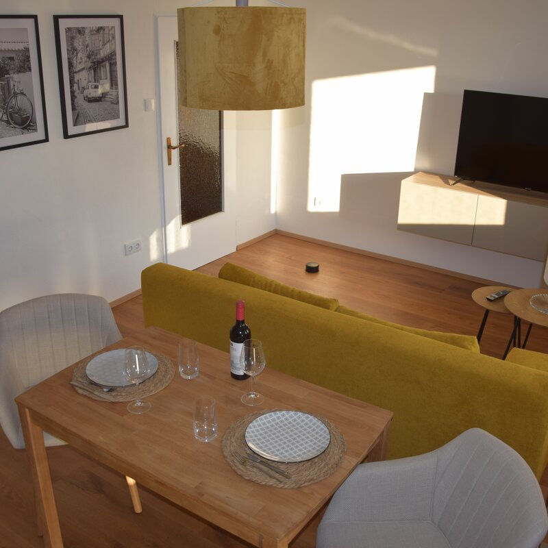 Blick in den Wohnbereich