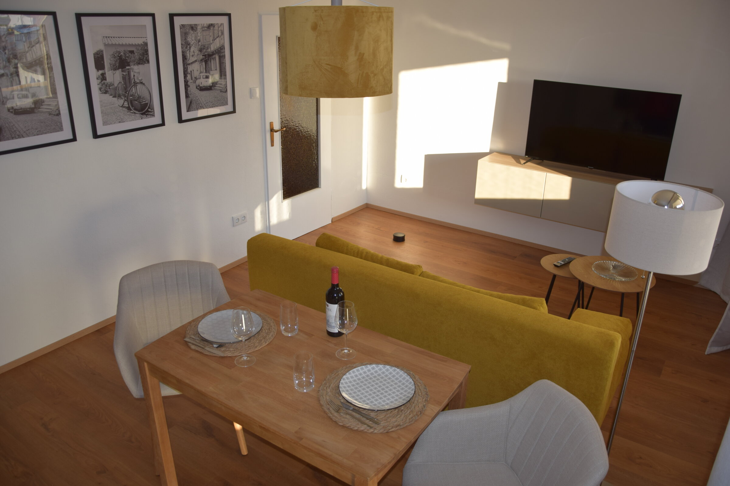 Blick in den Wohnbereich