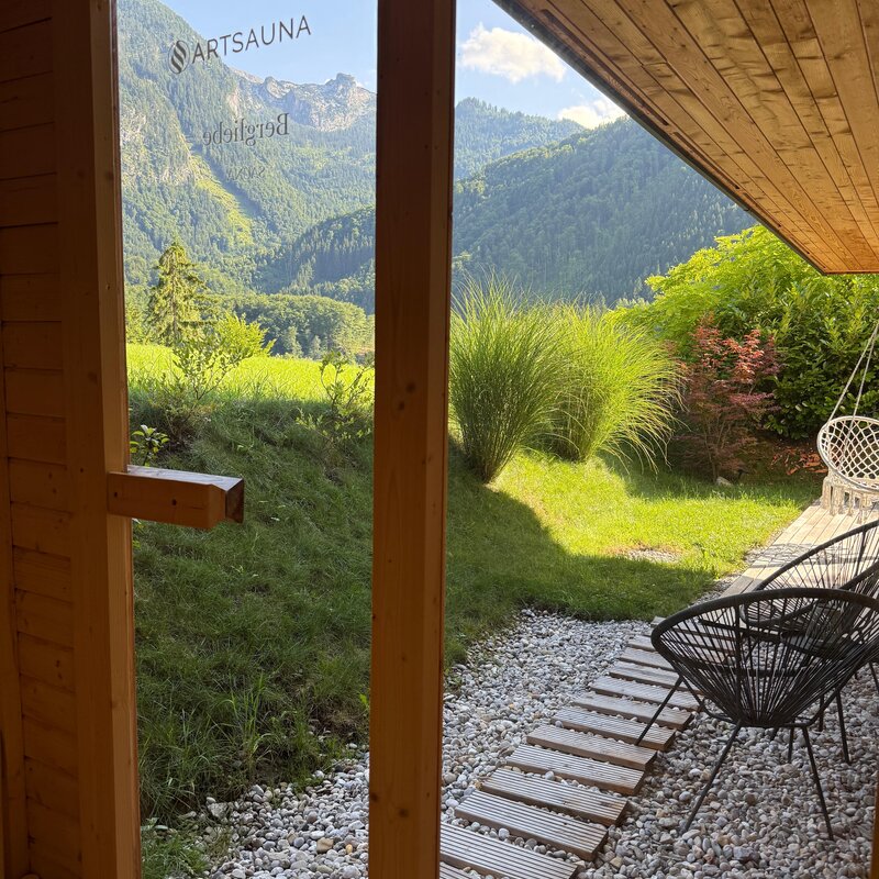 View from sauna
