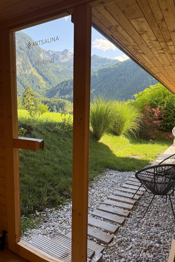 View from sauna