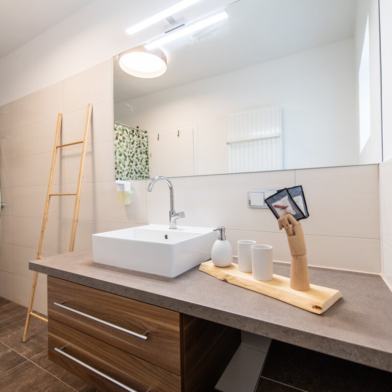 mit Regendusche | © Karin Lohberger