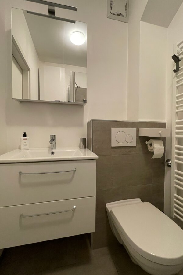 Bathroom with WC and shower