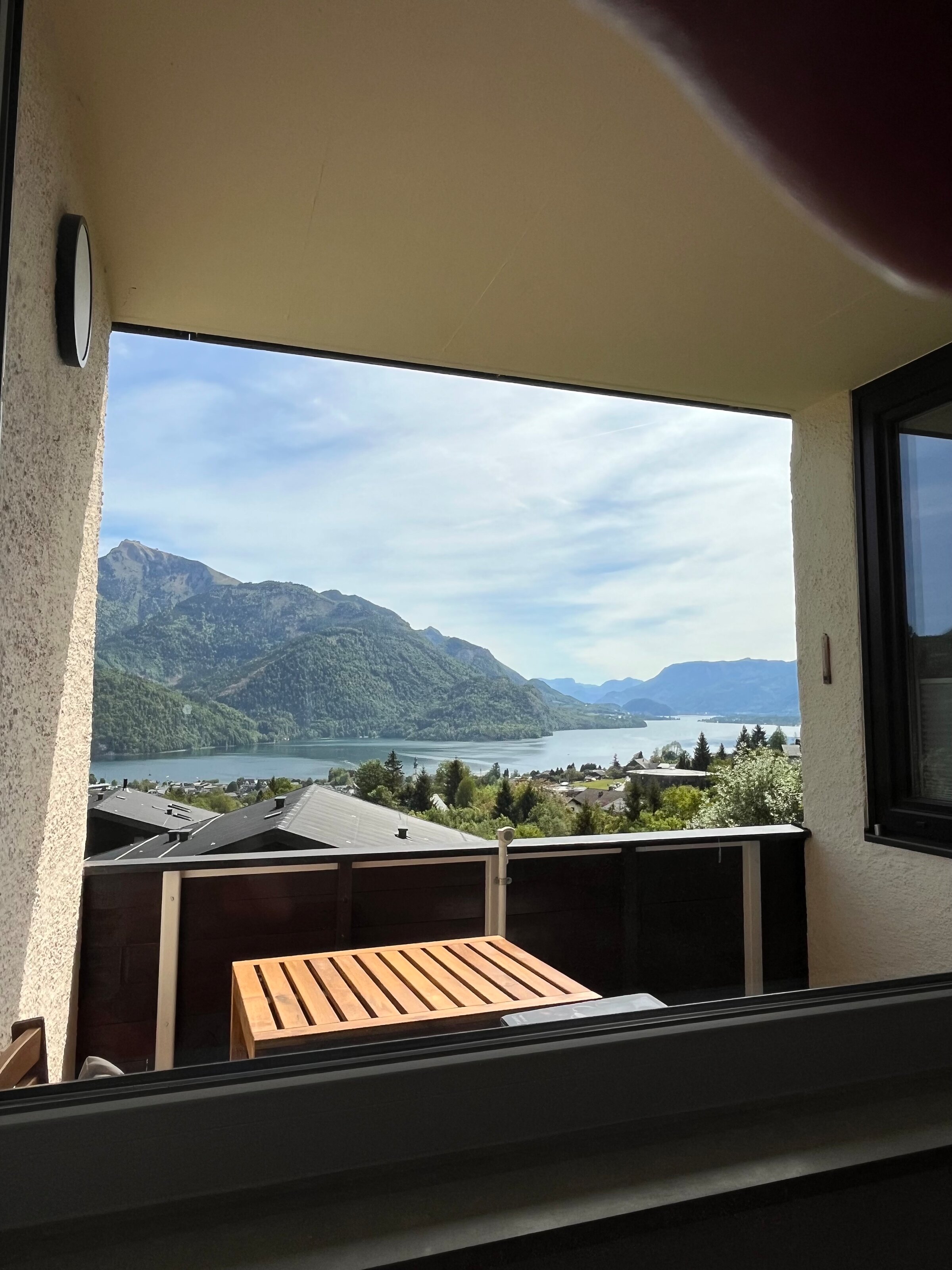 Ausblick Wohnzimmer | © Living St. Gilgen