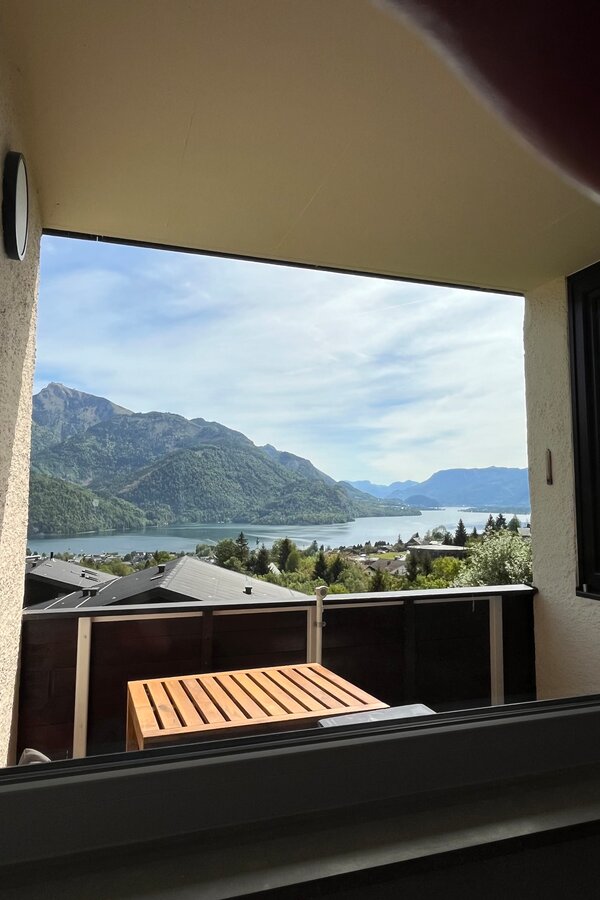 Ausblick Wohnzimmer | © Living St. Gilgen