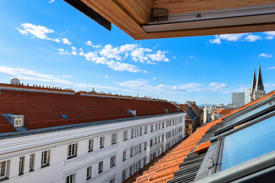 View from the skylights | © Privat