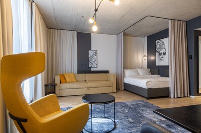 Wohn- und Schlafbereich | © Adina Serviced Apartments Vienna