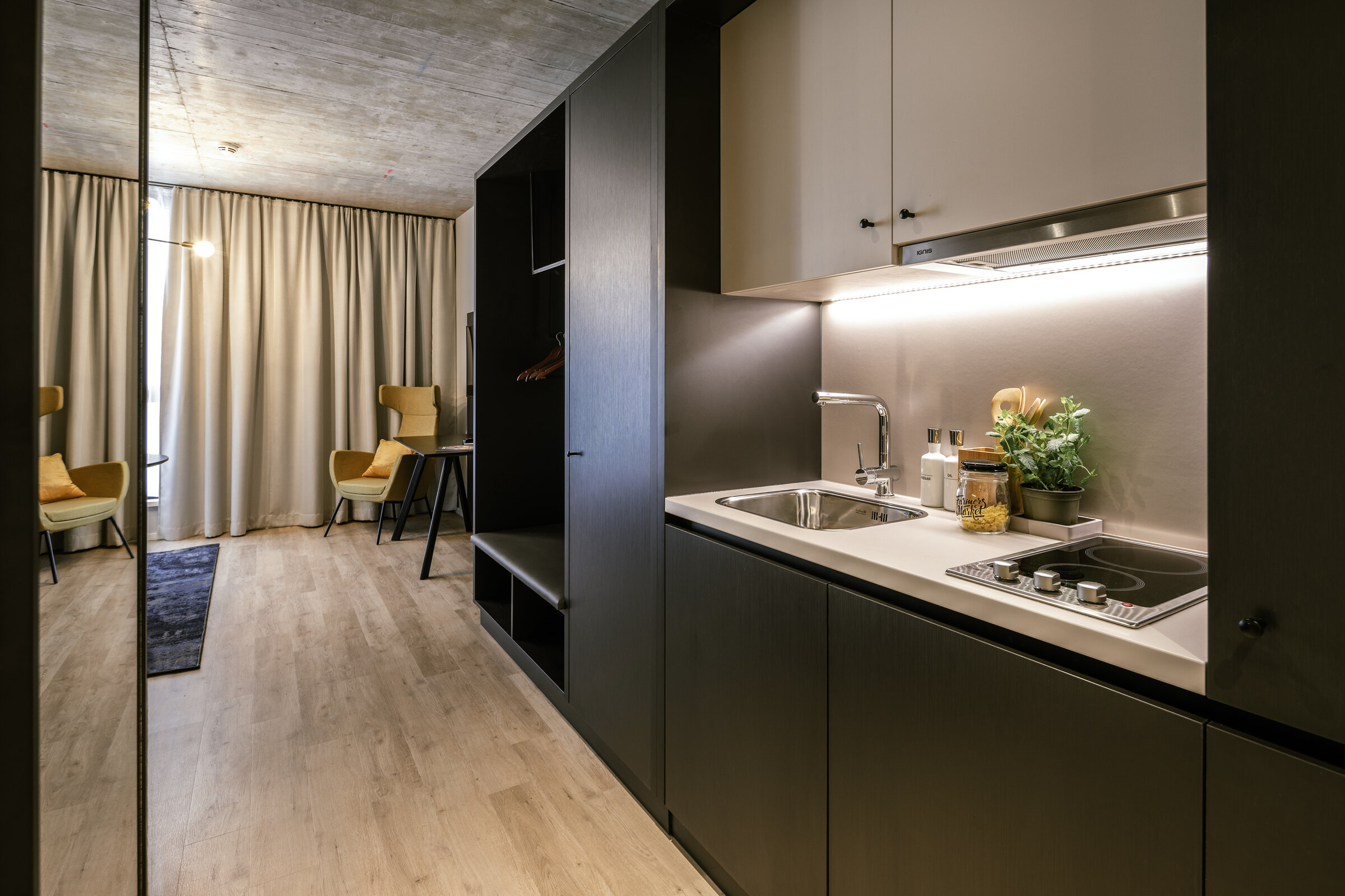 Fully equipped kitchenette | © Adina Serviced Apartments Vienna