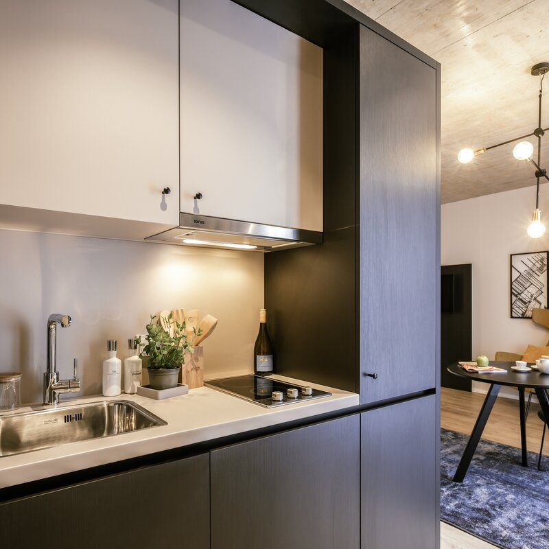 Fully equipped kitchenette | © Adina Serviced Apartments Vienna