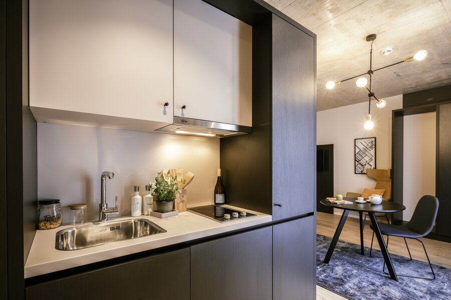Fully equipped kitchenette | © Adina Serviced Apartments Vienna