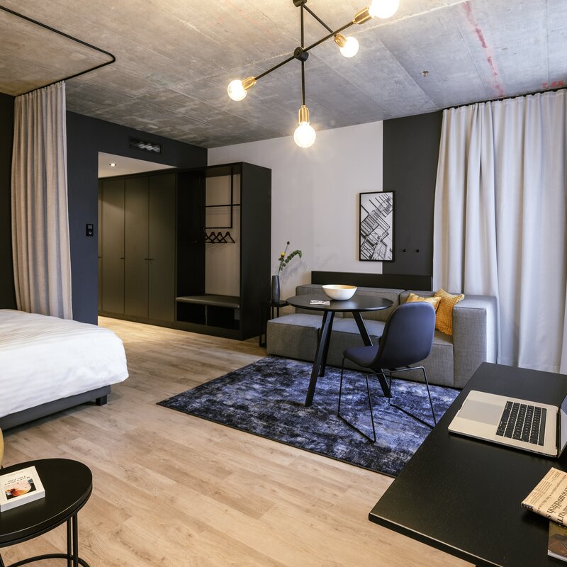 Living- and sleeping area | © Adina Serviced Apartments Vienna